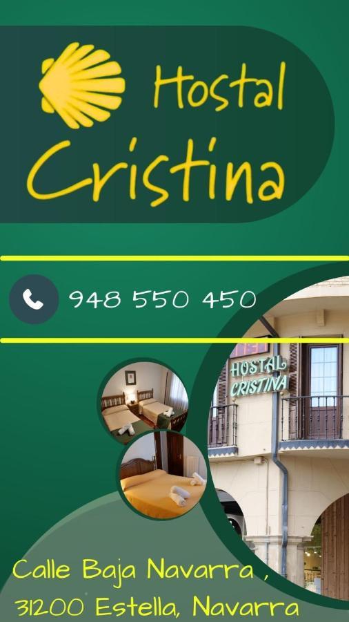 Hostal Cristina Estella Extérieur photo